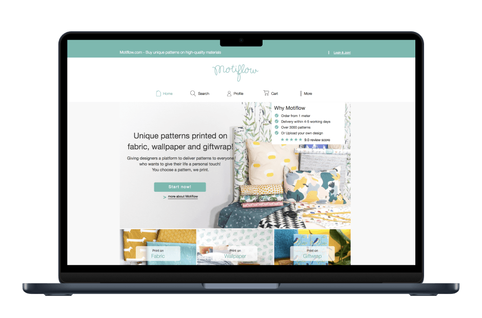 Marketplace for graphic designers and illustrators