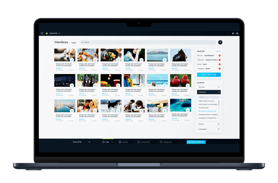 Building an online platform for marketers and media buyers