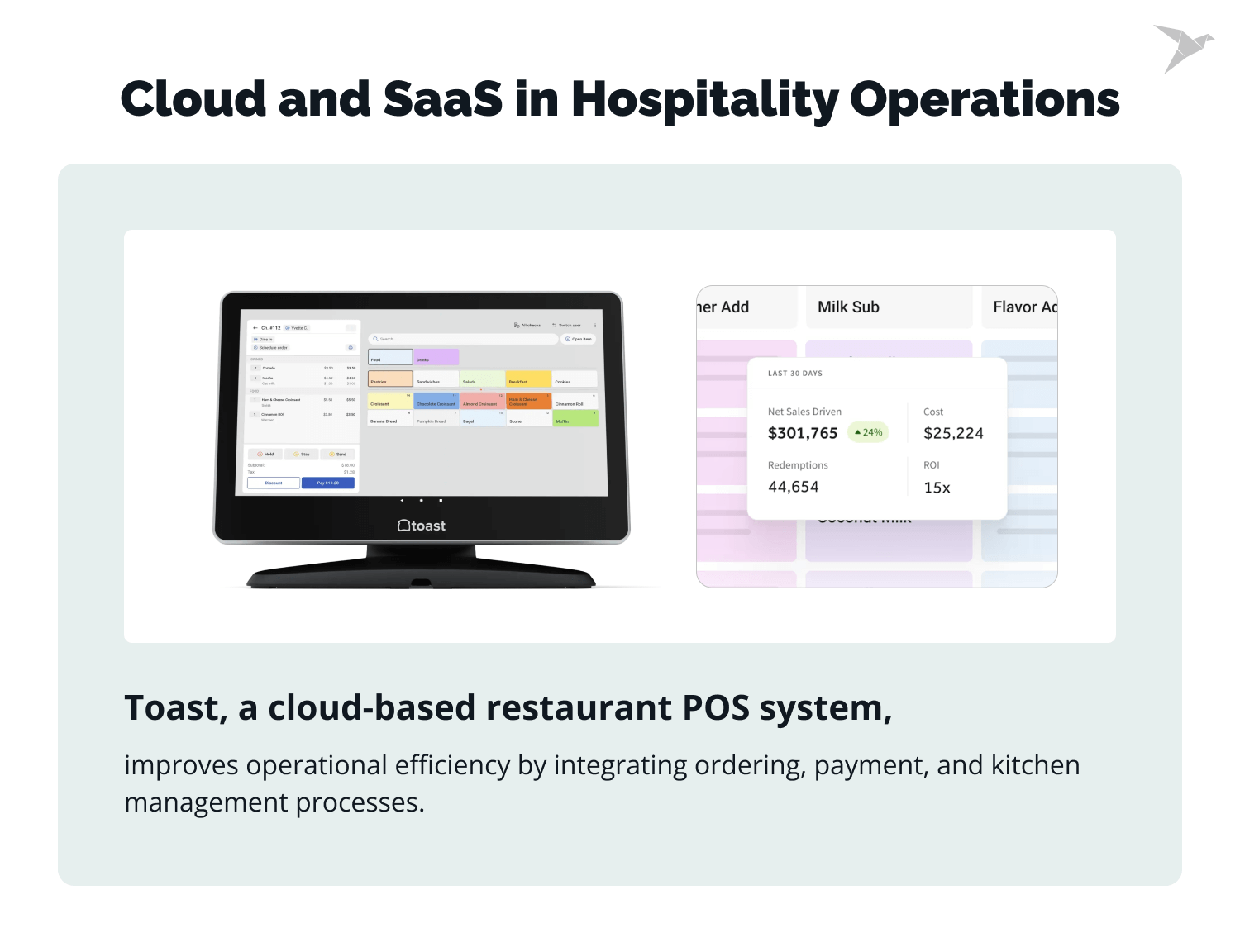 Cloud and SaaS innovation in hospitality industry